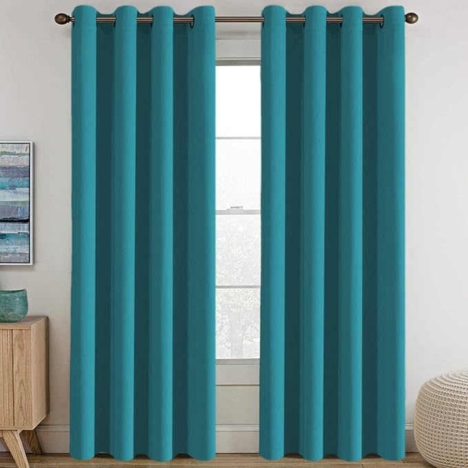 H.VERSAILTEX Blackout Thermal Insulated Living Room Curtains 84 inches Long by HVERSAILTEX