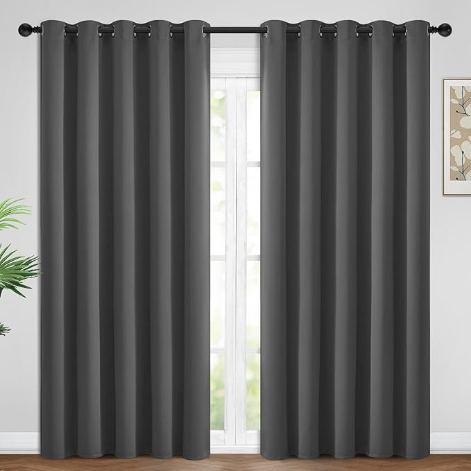 Yakamok 84 Inch Long Blackout Curtains by Yakamok