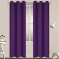 Yakamok Blackout Curtains for Bedroom, Thermal Insulated Blackout Grommet Top by Yakamok