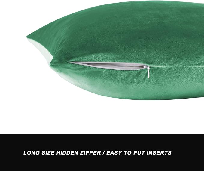 GIGIZAZA Decorative Couch Throw Pillow Covers, Pillow Cases Velvet Pillow Covers - Image 3