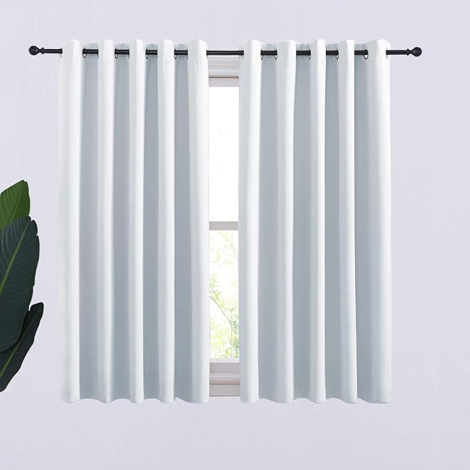 NICETOWN Room Darkening Draperies Curtains Panels, Window Treatment Thermal by NICETOWN