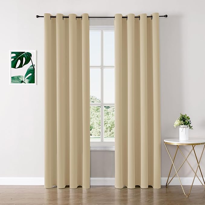ChrisDowa Blackout Curtains 72 inches Long by ChrisDowa