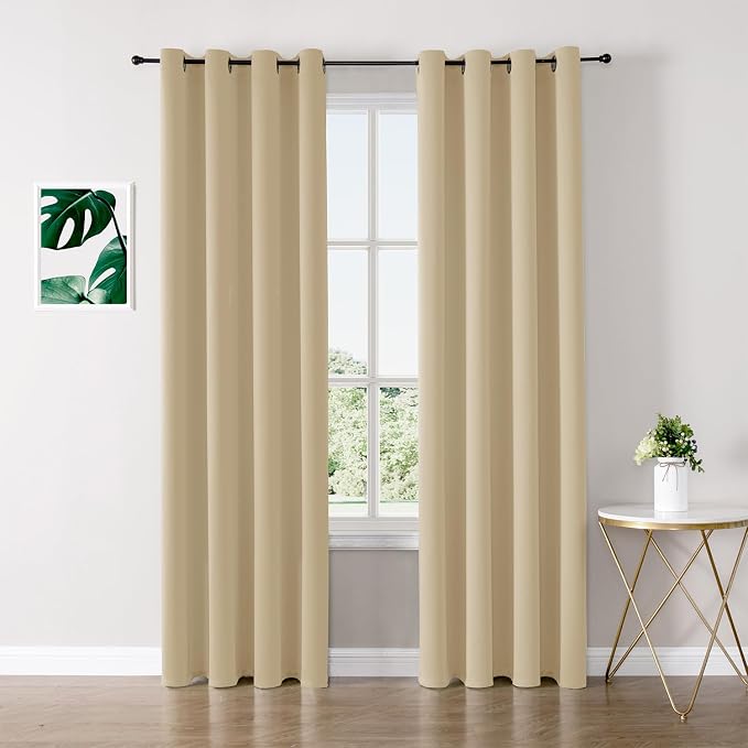 ChrisDowa Blackout Curtains 102 inches Long by ChrisDowa
