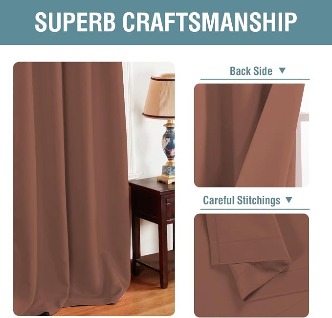 H.VERSAILTEX Blackout Curtain for Living Room Thermal Insulated Window - Image 3