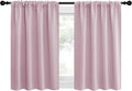 NICETOWN 2 Panels Blackout Curtains, Rod Pocket Thermal Insulated Drapes by NICETOWN