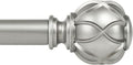 KAMANINA 1 Inch Curtain Rod Telescoping Single Drapery Rod 36 to 72 Inches by KAMANINA