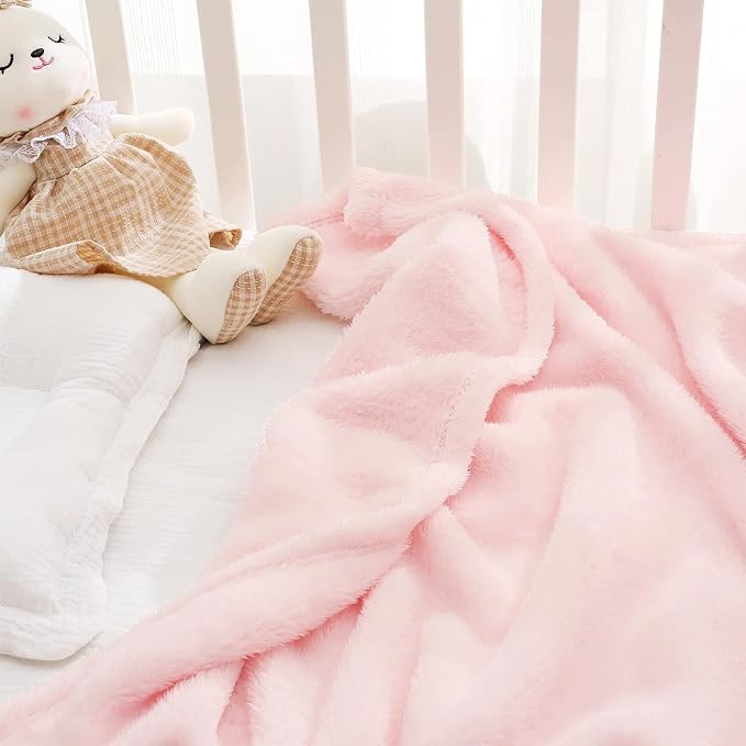 Exclusivo Mezcla Plush Fuzzy Fleece Throw Blanket, Super Soft, Fluffy and Warm - Image 5