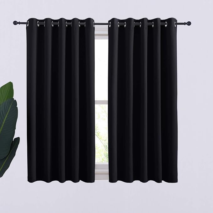 NICETOWN Bathroom Blackout Curtains and Drapes by NICETOWN