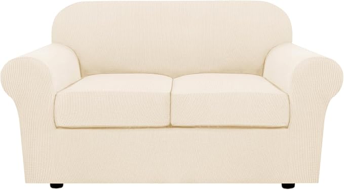 H.VERSAILTEX 3 Piece Stretch Sofa Covers by HVERSAILTEX