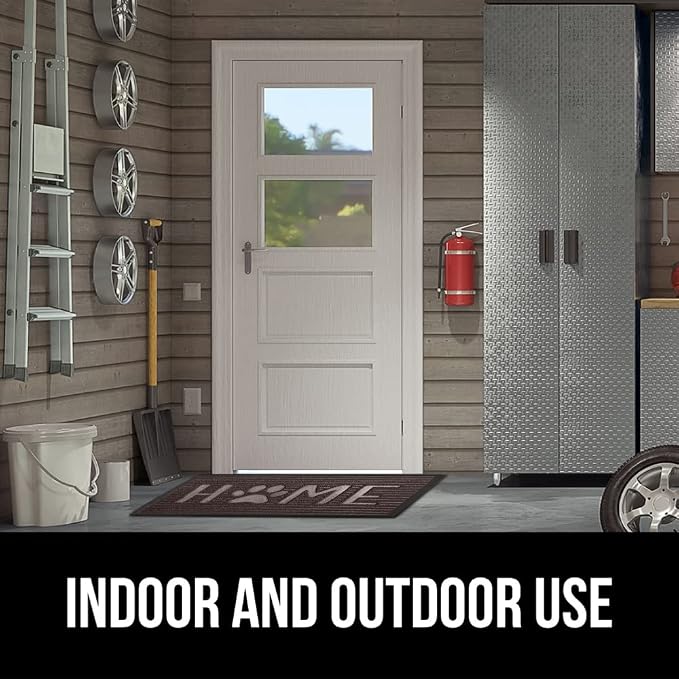 GORILLA GRIP 100% Waterproof All-Season WeatherMAX Doormat 35x23, US Designed - Image 9