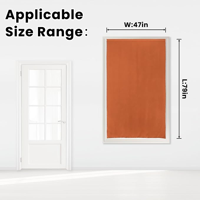 Self Adhesive Curtains Portable Blackout Curtain Simple and Easy to Install - Image 7