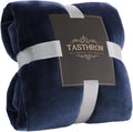 TASTHROW Large Flannel Fleece Throw Blanket, 90×90 Inch by TASTHROW