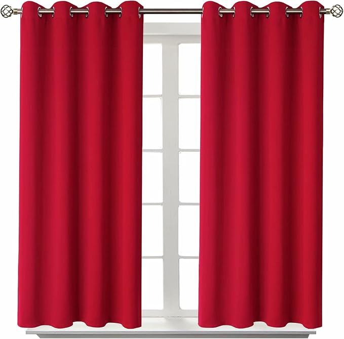 BGment Room Darkening Curtains 45 Inches Long by BGment