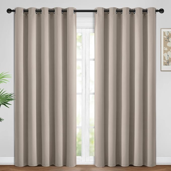 Yakamok Blackout Curtains Room Darkening Thermal Insulated Window Panels by Yakamok