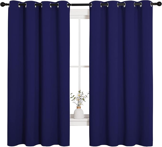 NICETOWN Blackout Draperies Curtains, All Season Thermal Insulated Solid by NICETOWN