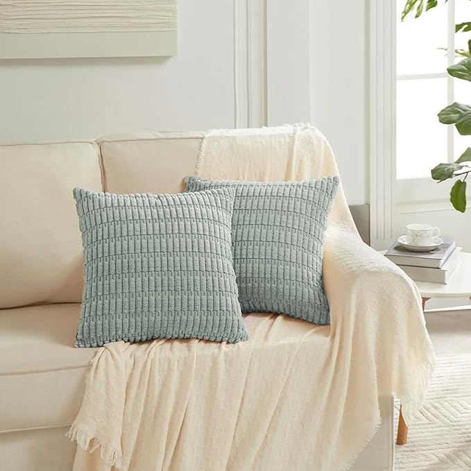 Fancy Homi 4 Packs Decorative Throw Pillow Covers - Image 6
