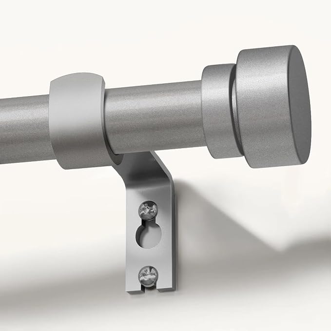 Lootkell Modern Silver Curtain Rods by Unknown