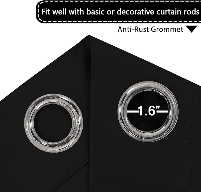 H.VERSAILTEX 100% Blackout Curtains - Image 3