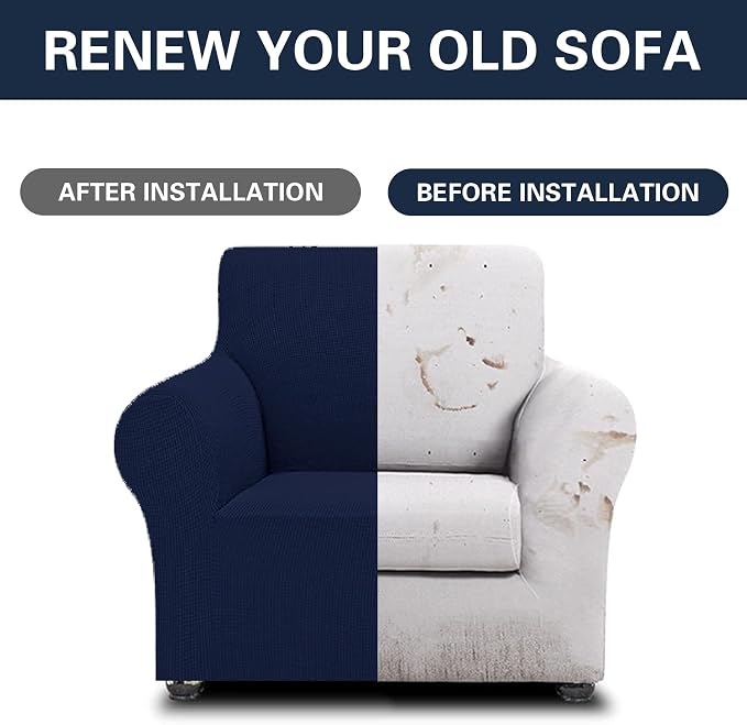 Cupuamon 2026 New Stretch Chair Sofa Slipcovers Couch Cover - Image 5