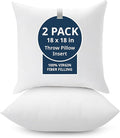 LANE LINEN 18 x 18 Throw Pillow Insert by LaneLinen