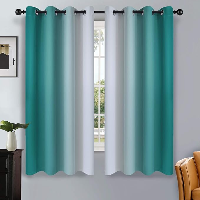 SimpleHome Ombre Room Darkening Curtains by SimpleHome