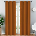 Yakamok Blackout Curtains for Bedroom, Thermal Insulated Blackout Grommet Top by Yakamok
