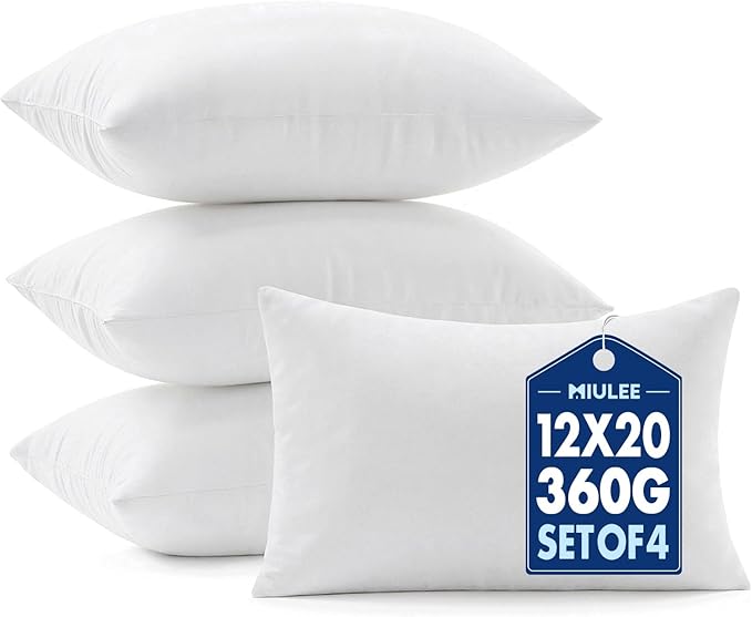 MIULEE Pillows Inserts by MIULEE