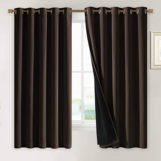 NICETOWN Complete 100% Blackout Curtains, Thermal Insulated & Energy Efficiency - Image 2