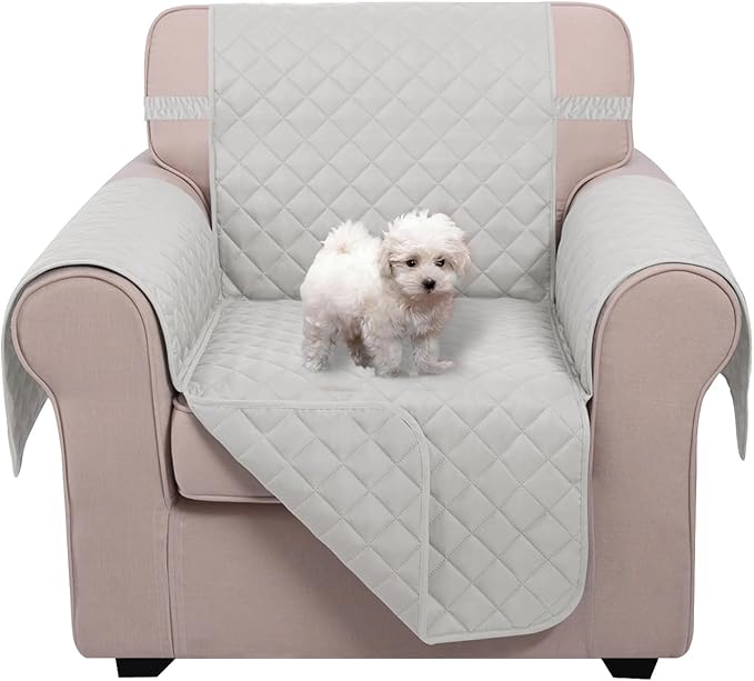 U-NICE HOME Reversible Oversized Chair Covers Quilted Water Repellent Pet by U-NICEHOME