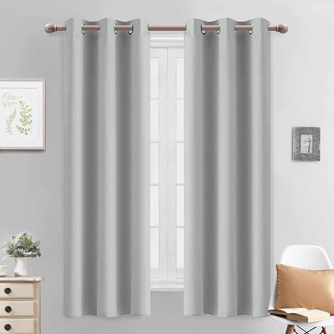 Yakamok Light Blocking Window Blackout Curtains Thermal Insulated Room by Yakamok