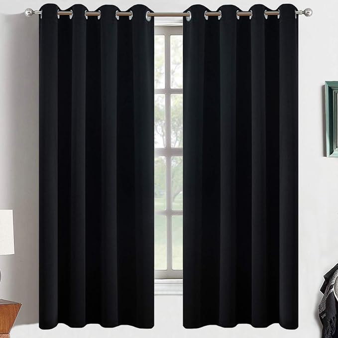 Yakamok Black Out Curtains 63 Inch Length by Yakamok