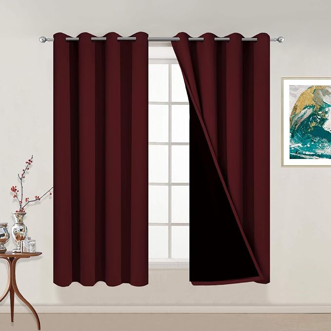 Yakamok Thermal Insulated 100% Blackout Curtains by Yakamok