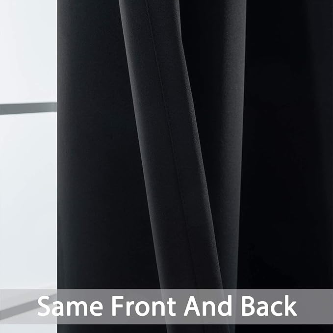 Yakamok Blackout Curtains Room Darkening Thermal Insulated Window Panels - Image 6