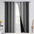 SimpleHome 100% Blackout Ombre Room Darkening Curtains by SimpleHome