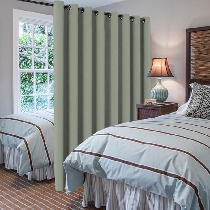 H.VERSAILTEX Blackout Patio Curtains 100 x 84 Inches - Image 2
