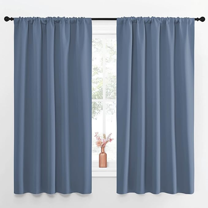 NICETOWN Blackout Curtains for Living Curtains, Window Treatment Blackout by NICETOWN