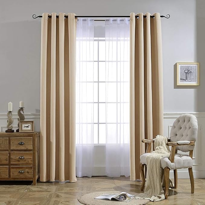 NICETOWN Bedroom Sunlight Block Curtains - Image 6
