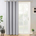 Yakamok Light Gray Blackout Curtain Panels 96 inches by Yakamok