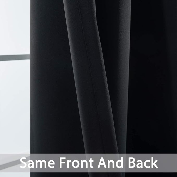 Yakamok Blackout Curtains Room Darkening Thermal Insulated Window Panels - Image 4