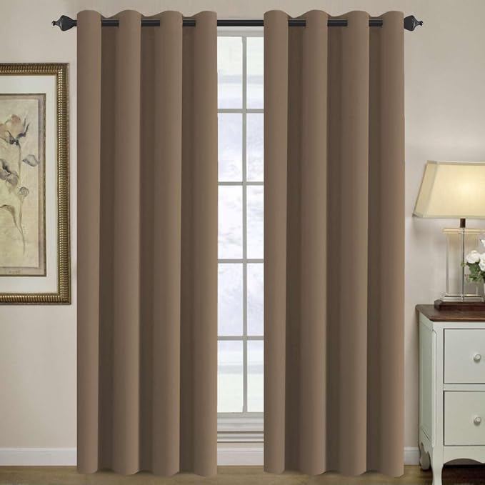 H.VERSAILTEX Blackout Curtain for Living Room Thermal Insulated Window by HVERSAILTEX