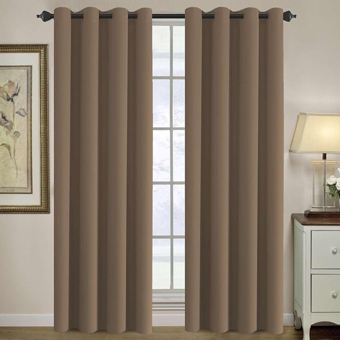 H.VERSAILTEX Blackout Curtain for Living Room Thermal Insulated Window by HVERSAILTEX