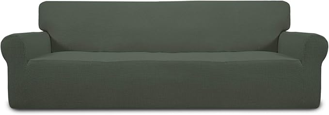 Easy-Going Stretch 4 Seater Sofa Slipcover 1-Piece Sofa Cover Furniture by Easy-Going