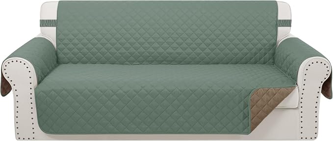 Reversible Sofa Covers Couch Cover Furniture Protector by LuxshareHome