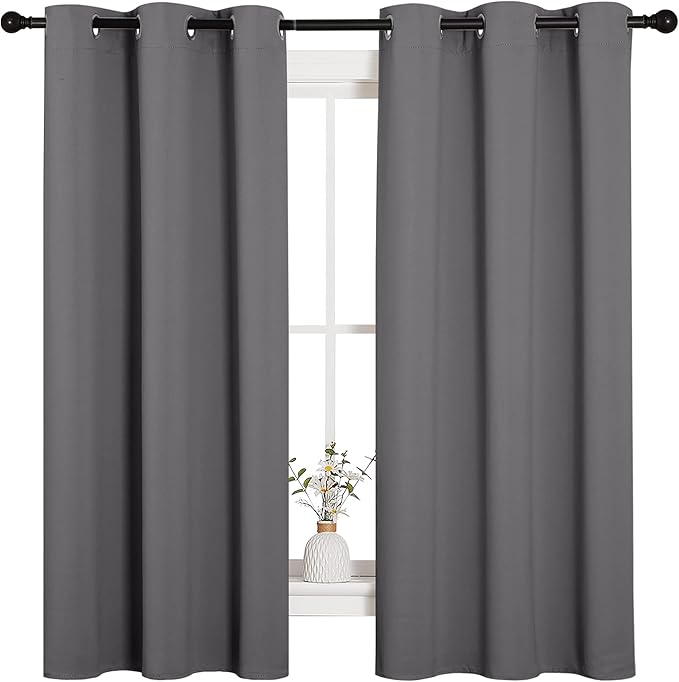 NICETOWN Thermal Insulated Grommet Blackout Curtains - Image 4