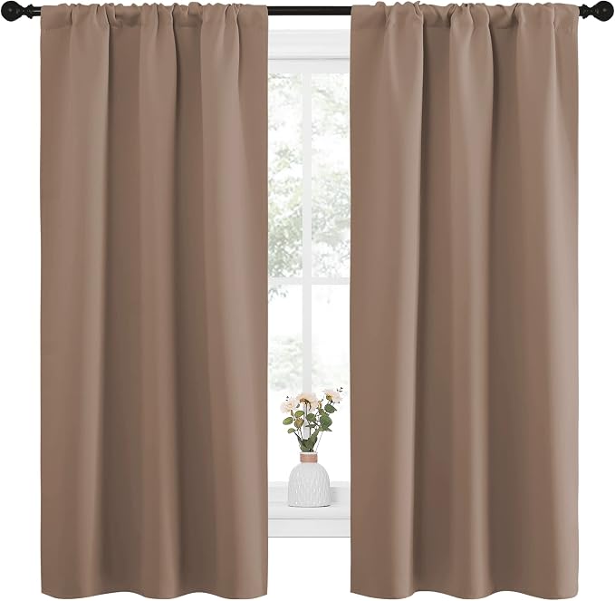 NICETOWN Kitchen Window Blackout Curtains - Image 2