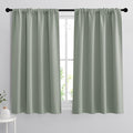 RYB HOME Dorm Curtains Room Darkening, 45 inch Length Privacy Window Treatment by RYBHOME