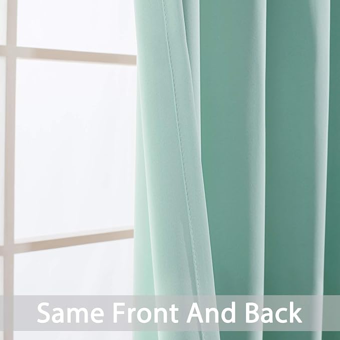 Yakamok Blackout Curtains Room Darkening Thermal Insulated Window Panels - Image 3