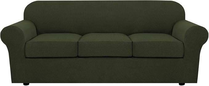 H.VERSAILTEX 4 Piece Stretch Sofa Covers by HVERSAILTEX
