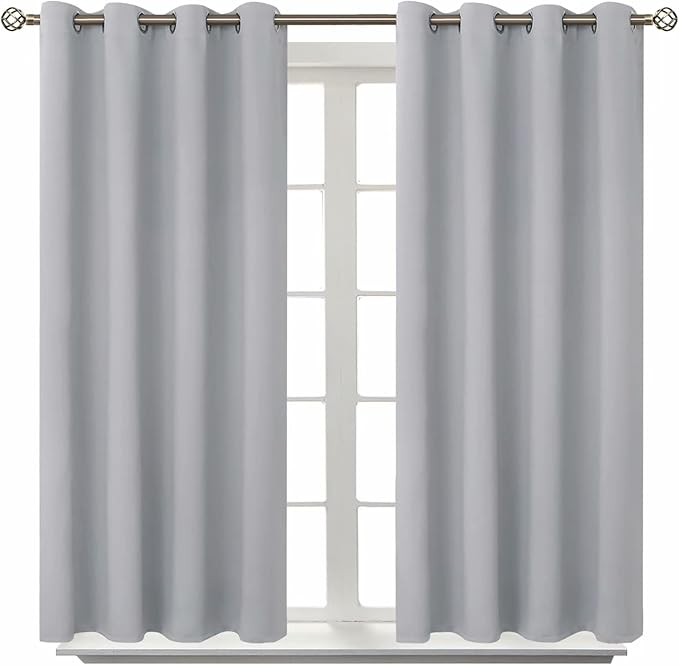 BGment Room Darkening Curtains 45 Inches Long by BGment