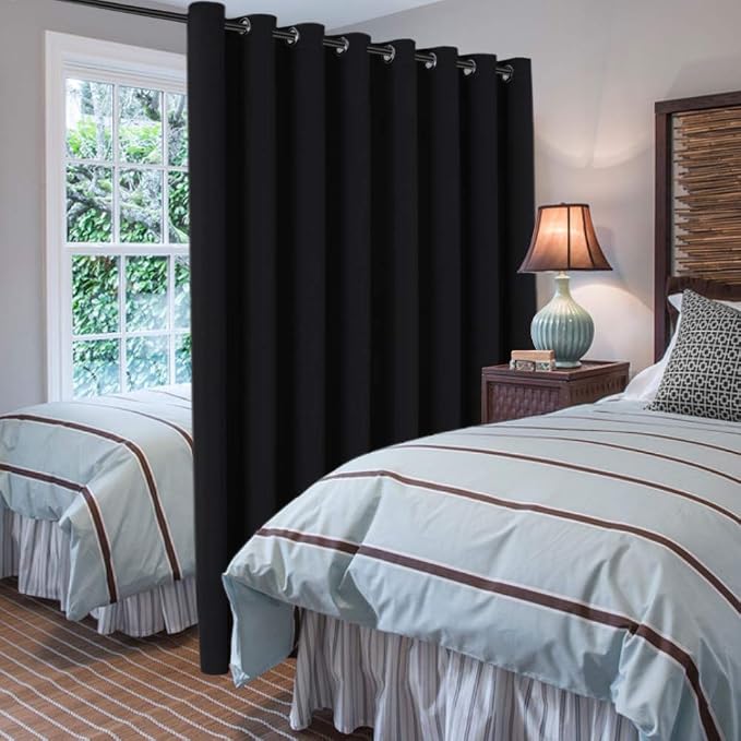H.VERSAILTEX Blackout Patio Curtains 100 x 84 Inches - Image 2